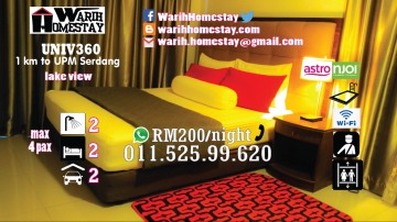 Warih-Homestay-Master-Bedroom